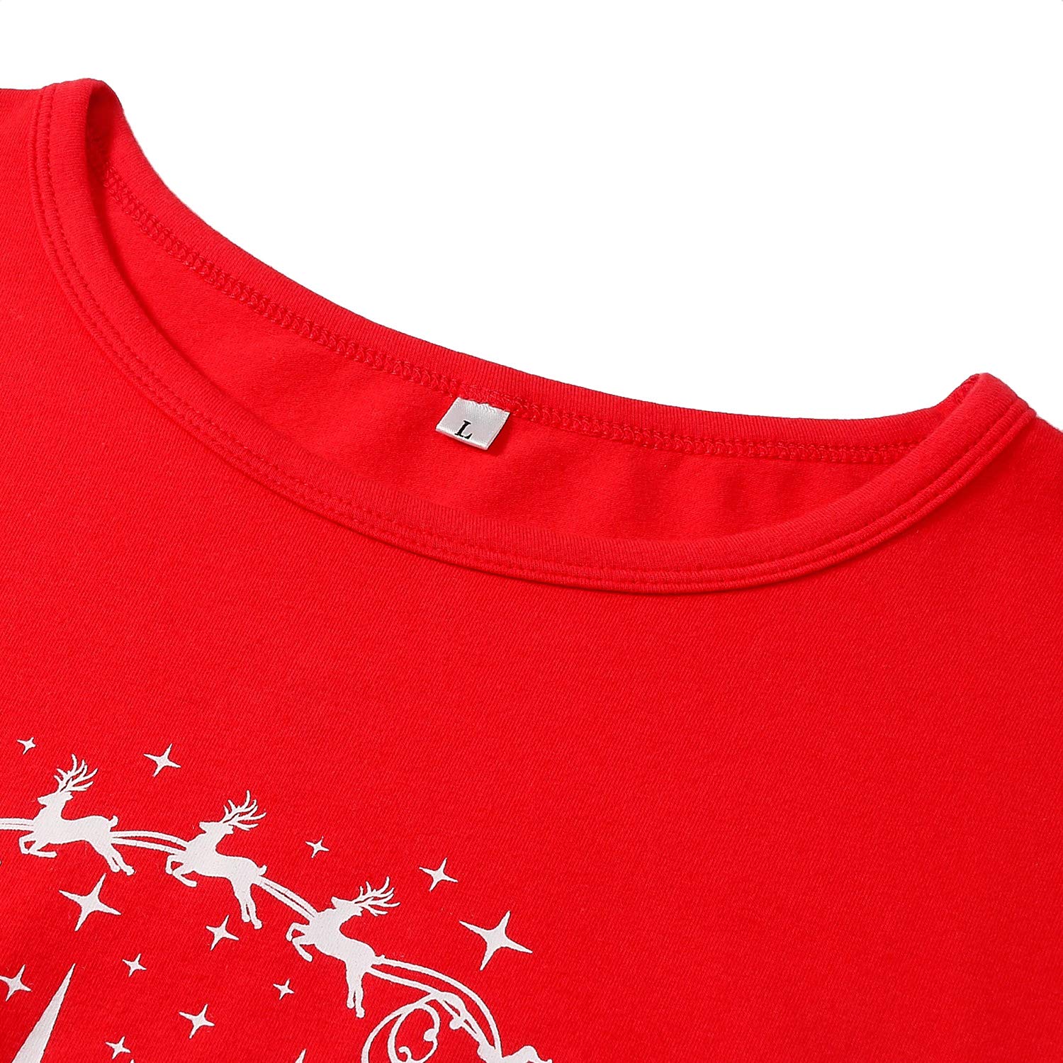 Chicolife Familia árbol de Navidad Set Manga Larga Pijamas Ropa de Noche Pantalones Superior Establece para mamá