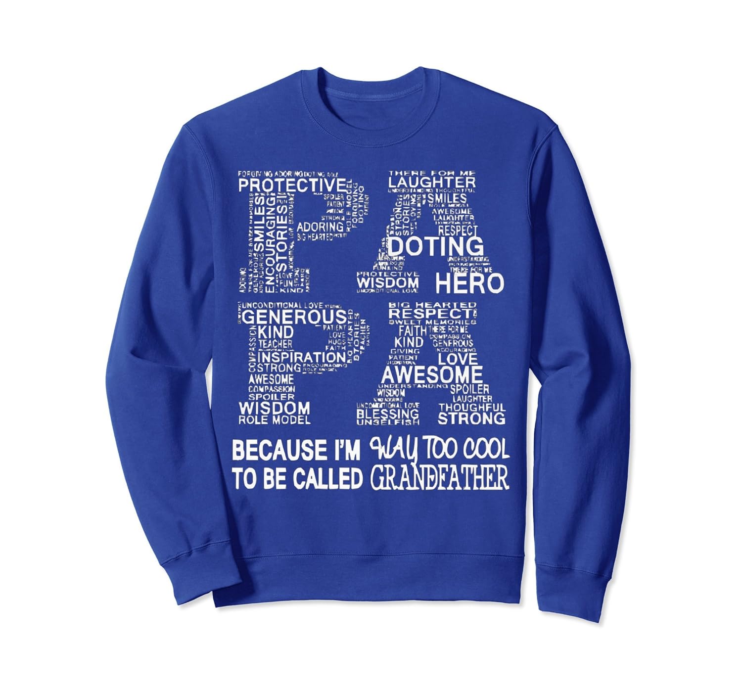 PAPA to GRANDFATHER SweatShirt-anz