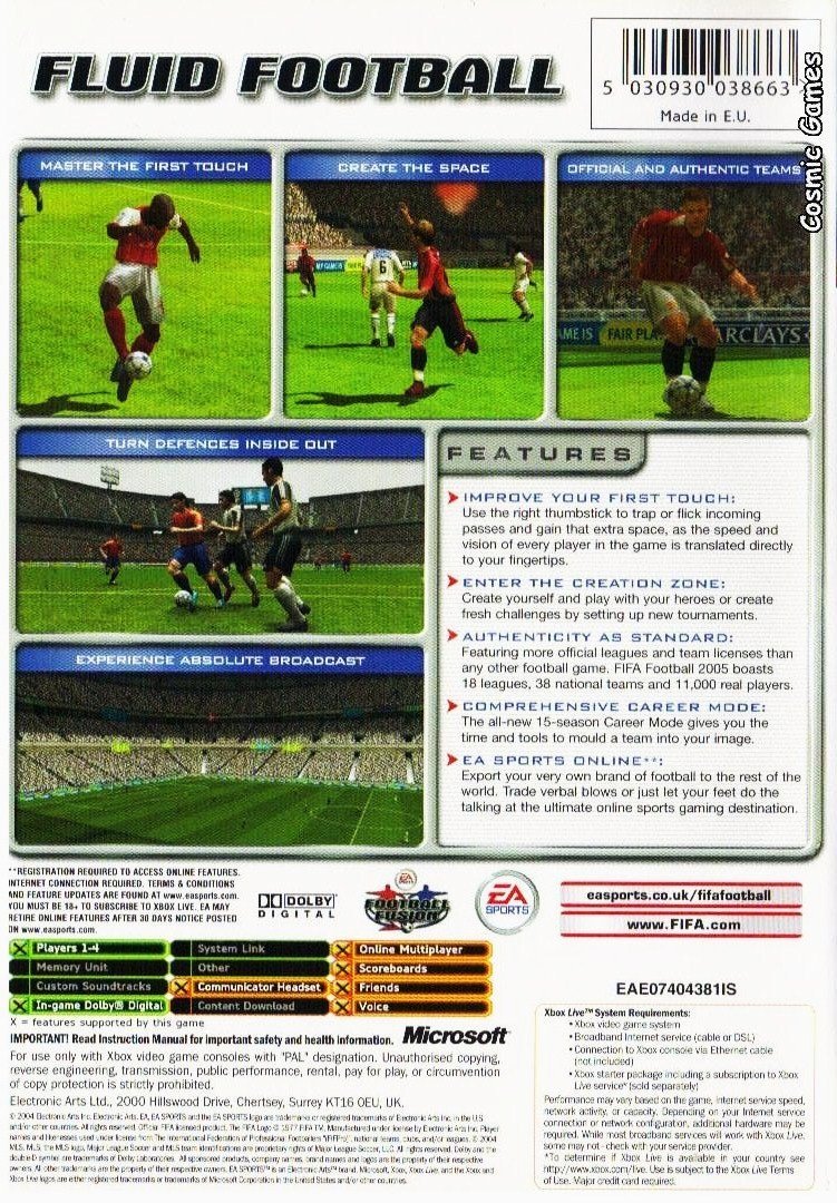 FIFA Football 2005 (Xbox)