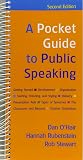 A Pocket Guide To Public Speaking Dan O Hair Hannah