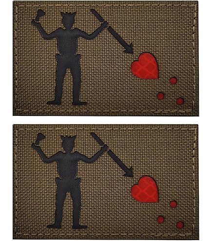 Amazon.com: Blackbeard Pirate Edward Teach PVC Patch - Subdued