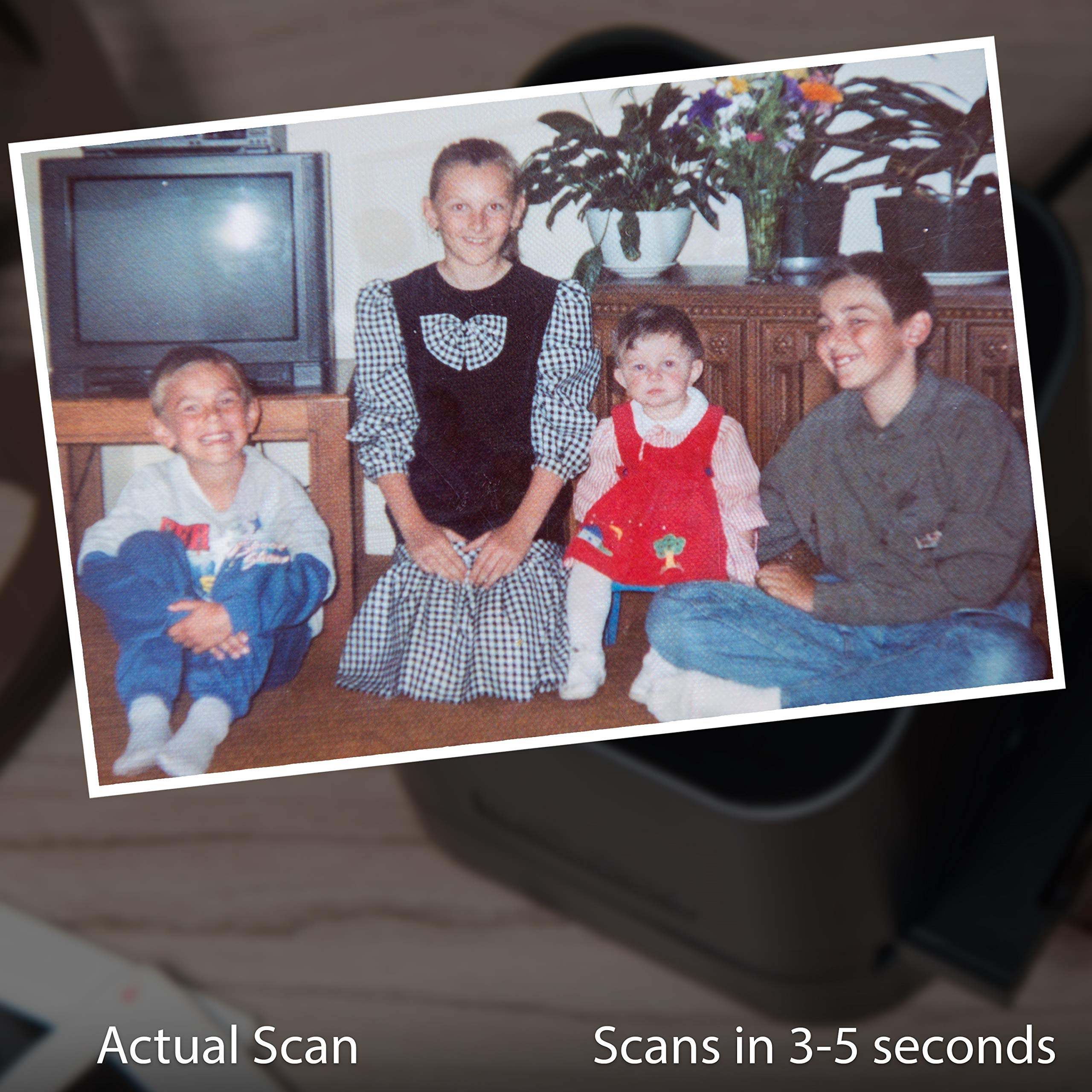 Magnasonic All-In-One Film & Slide Scanner, High Resolution 22MP, Converts 35mm/110/126/ Super 8/8mm Film & 135/110/126 Slides into Digital JPEG, 2.4