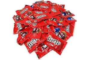 KLUB BULK M&M's Peanut Butter Chocolate Fun Size Packs American Candy In A Variety Of Fun Colors Bulk Party Mix 1.5 Lbs. (24 Oz)