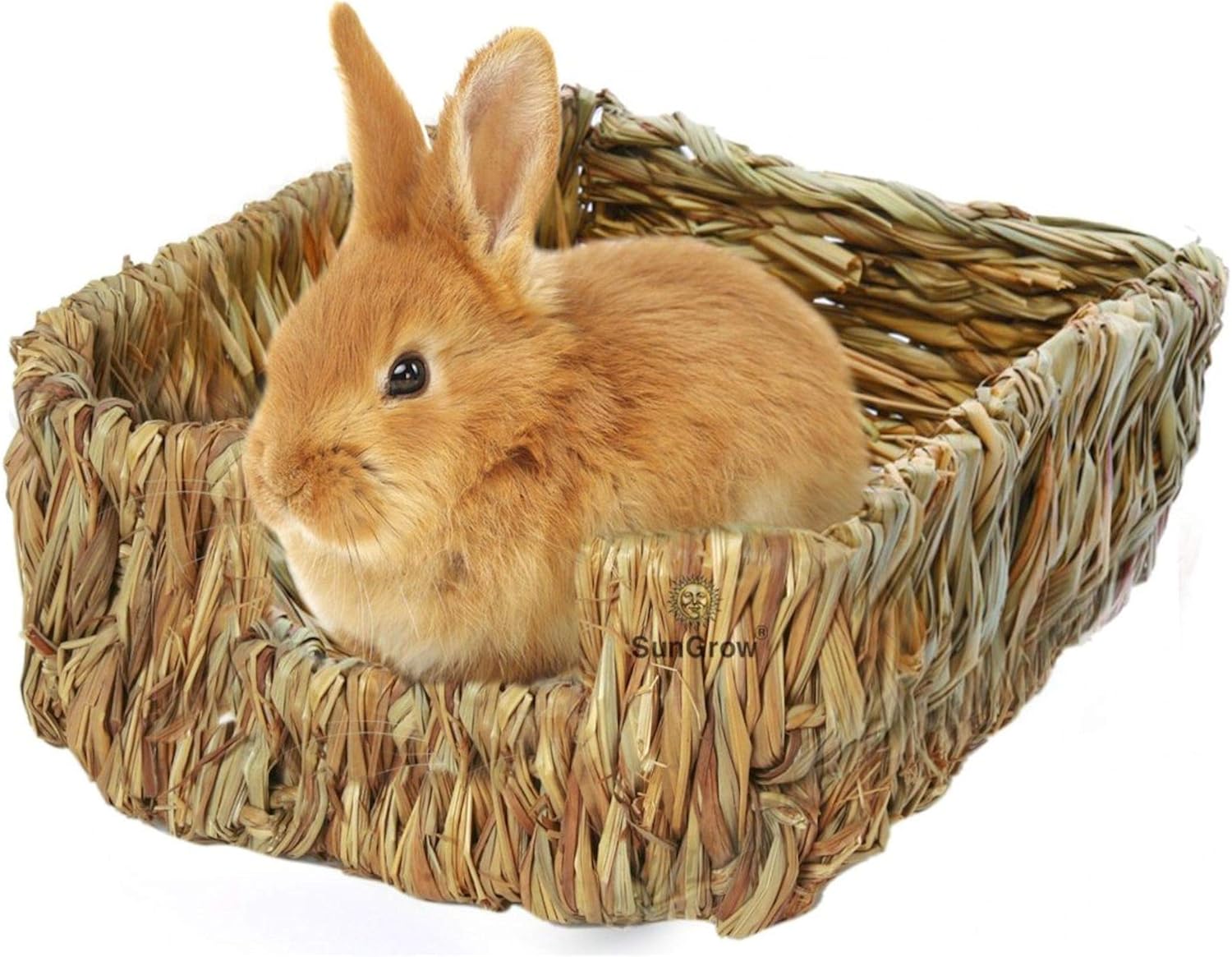 SunGrow Chicken Coop Nesting Box, Portable & Washable Nesting Pads, Invert The Bed to Keep Baby Chick Warm in Brooder