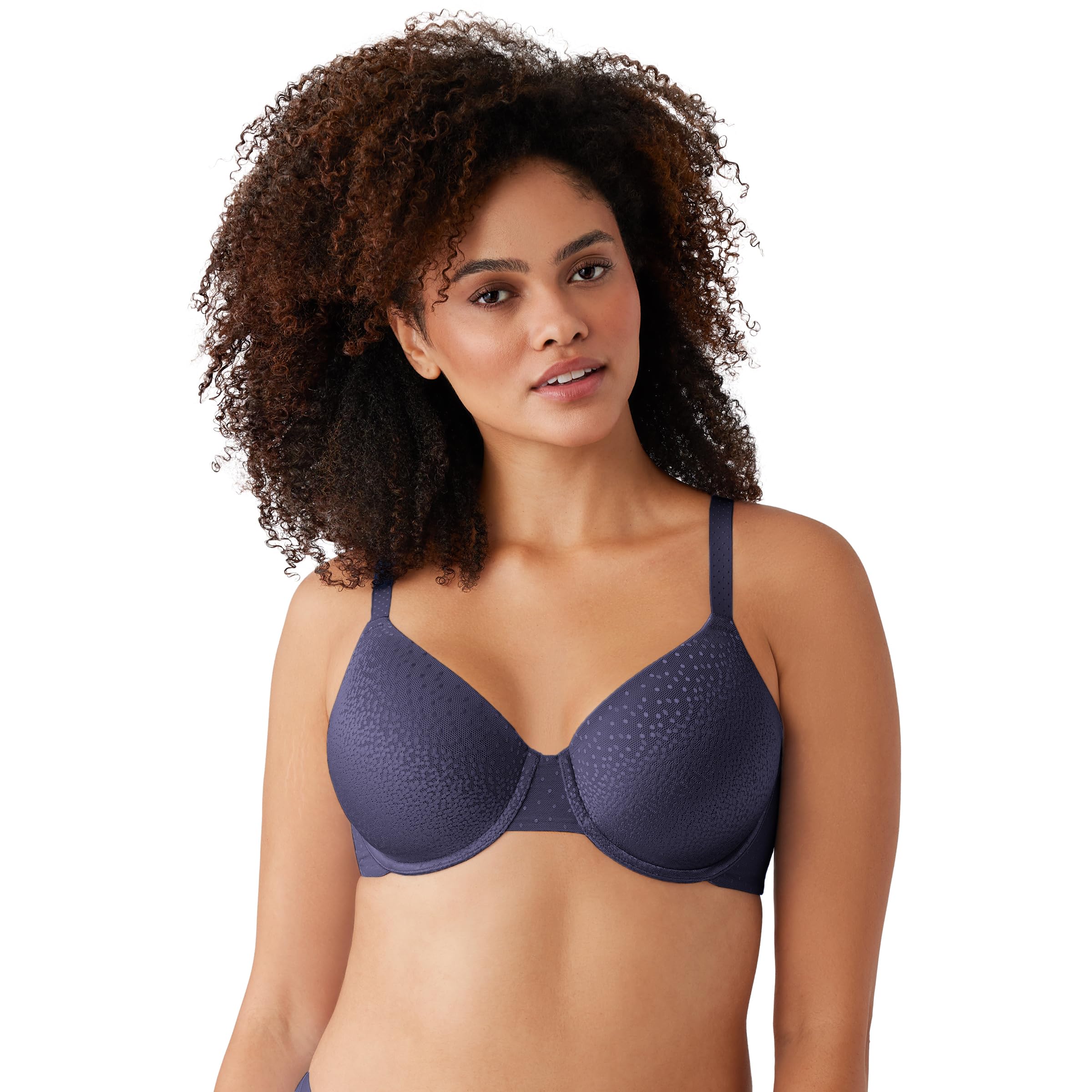 Wacoal Women’s Back Appeal Lightly Padded Full Coverage T-Shirt Bra, 853303, Eclipse, 42DD
