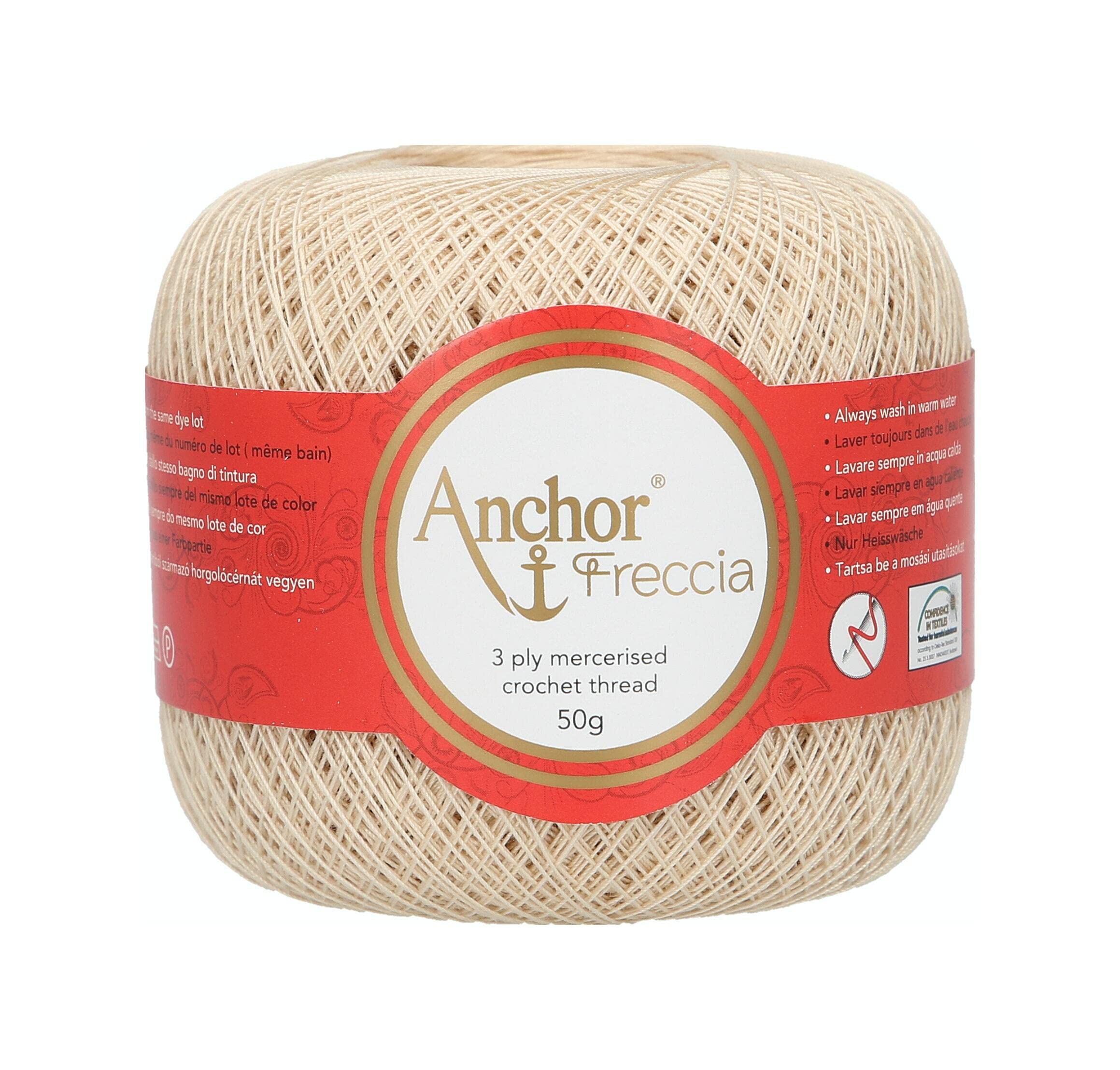Anchor 4772025-00387 Crochet Yarn 100% Cotton 387 Thickness 25