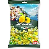Sanniti Limoncini Frizzanti Candy | Sparkling Candies with Natural Flavor Made with Italian Lemons | 6.17 Ounce Bag