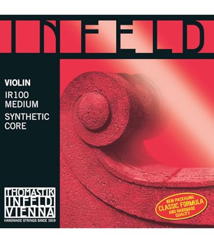Amazon.com: Thomastik Infeld Red 4/4 Violin String Set - Medium