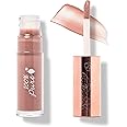 100% PURE Lip Gloss (Fruit Pigmented), Pink Caramel, High Shine, Moisturizing, Natural Lip Gloss, Sheer Finish, Tinted Lip Gloss w/Cocoa Butter, Vitamin E (Nude Rosy Brown Color) - 0.14 Fl Oz
