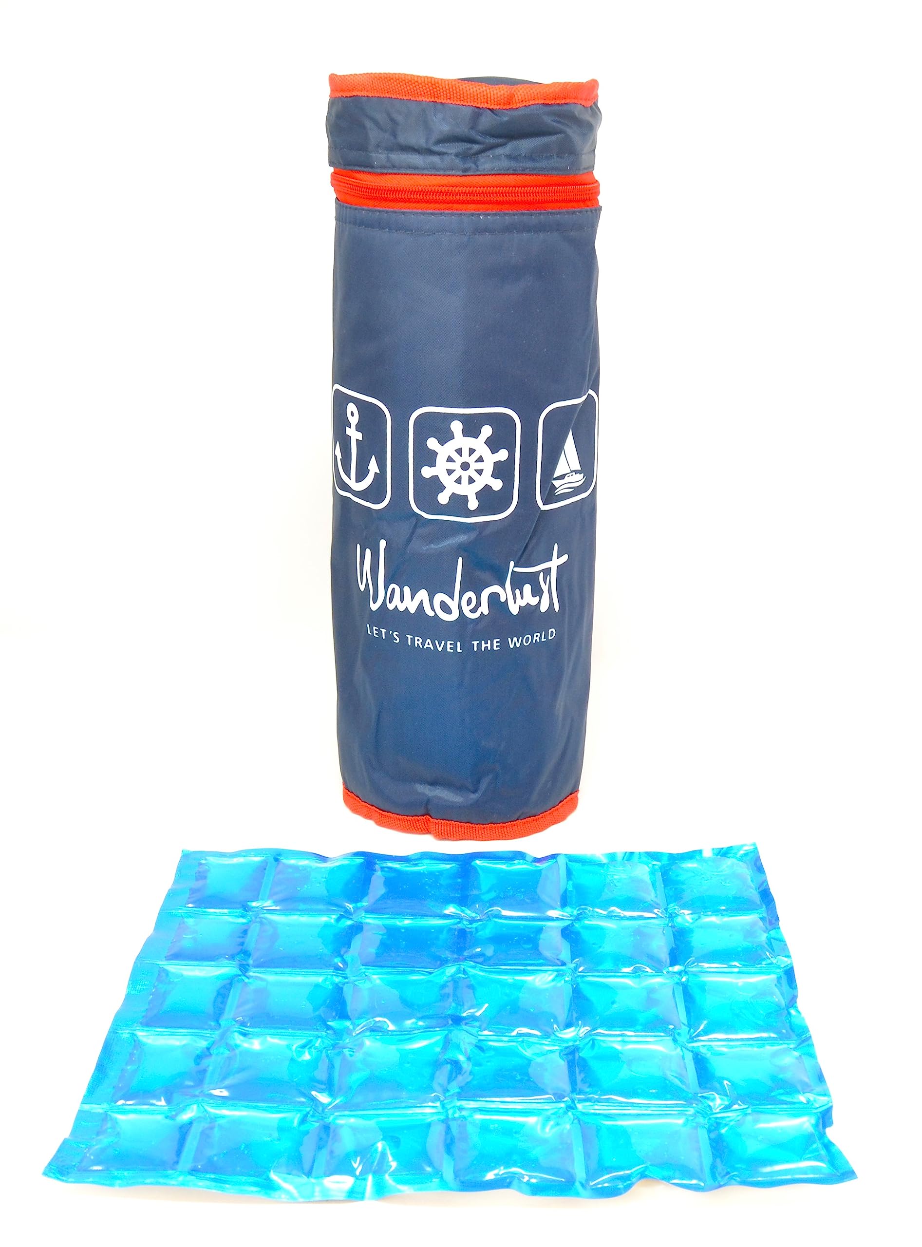 4L nevara with Wine Cooler Freezer Blue 2LTR 2 Litre Bottles XXL Portable Flexible Cooler for Beach Camping Thermal Bag Camping Cooler Camouflage Military