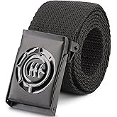 Element Unisex Adult Element Belt, Adjustable Fabric Belt for Men and Women With Metal Buckle