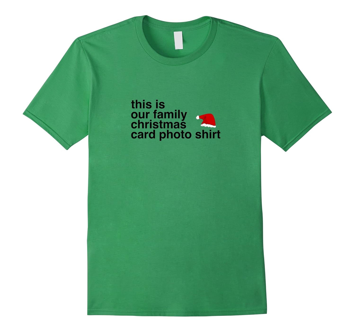 This is Our Family Christmas Card Photo Shirt-ANZ