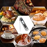 DOQAUS Meat Thermometer 3S Instant Read Backlight Foldable Probe -50°C to 300°C view 9