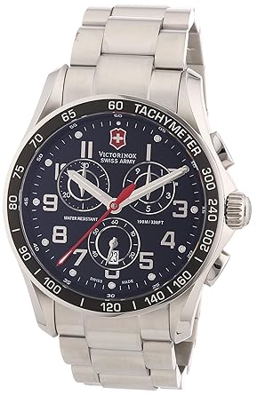 Victorinox Chrono Classic Analogue Black Dial Mens Watch - 241443