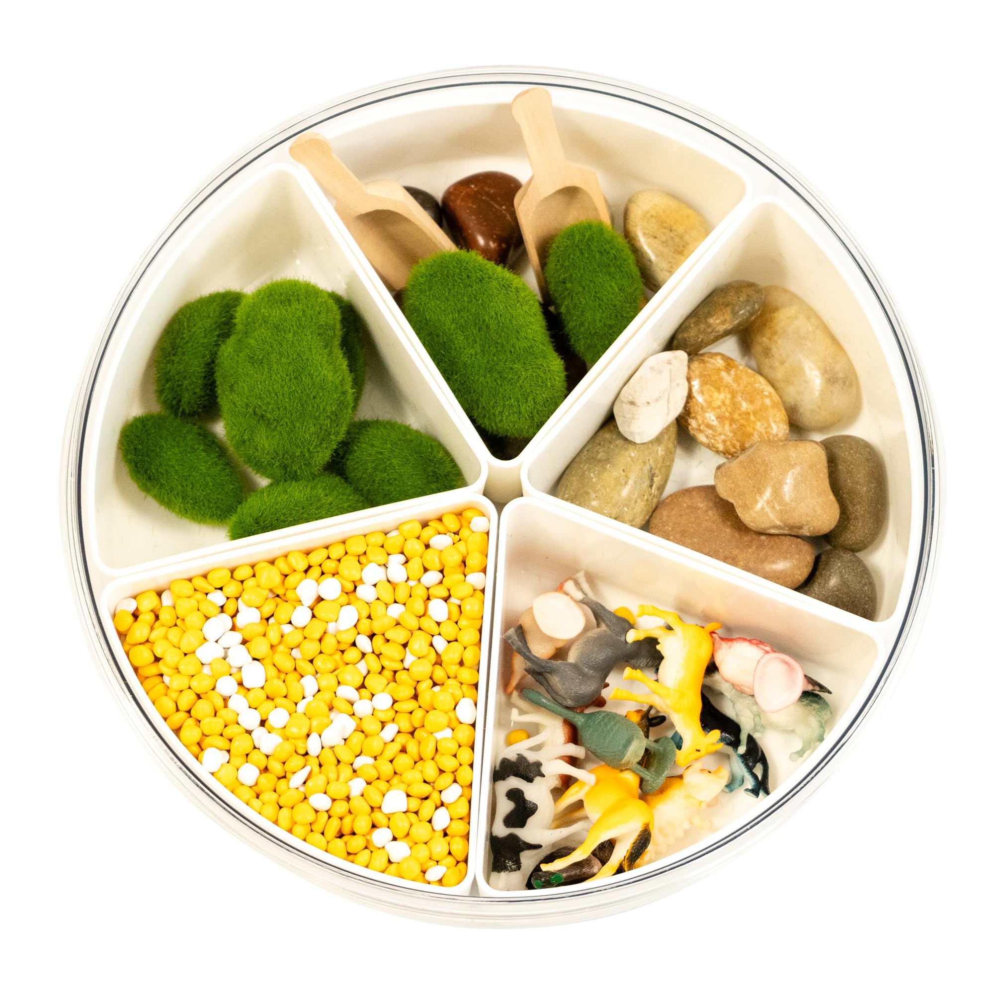 MagicMeadow Farm Sensory Kit for Kids | Autism-Friendly Sensory Play Tray & Bin | Montessori Toys for Toddlers & Kids | Sensory Tray & Box | Engaging Sensory Toys