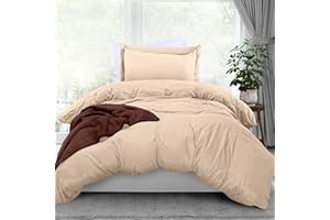 Utopia Bedding Duvet Cover Twin Size Set - 1 Duvet Cover with 1 Pillow Sham - 2 Pieces Comforter Cover with Zipper Closure - 