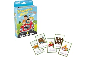 Briarpatch Travel Scavenger Hunt Card Game for Kids, Activities for Family Vacations, Road Trips and Car Rides, Ages 6 and Up