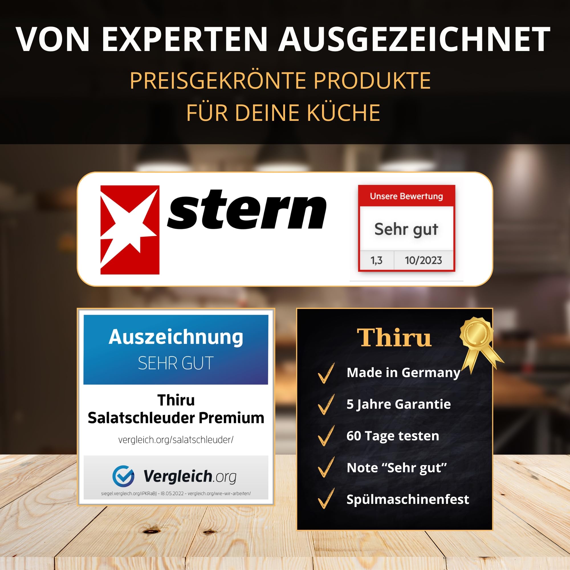 Thiru Premium Kirschentkerner (inkl. Verschleißteil) - hohe Entkernleistung - 100 Tage testen - frische, konservierte, tiefgekühlte Kirschen - mit Spritzschutz - inkl. 25 Rezepte - Made in Germany 9