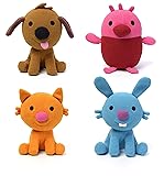 Sago Mini Plush Gift Pack, 4 Stuffed Animals with