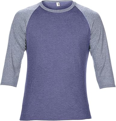 t shirt gris chiné homme
