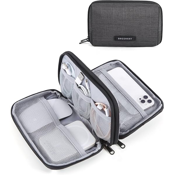 Amazon.com: ZIPIT Carbon Electronic Organizer Case, Hard Shell EVA