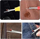 AIOUNIYA 4 PCS Seam Ripper Set Large & Small Stitch Removers Scissors Box view 6