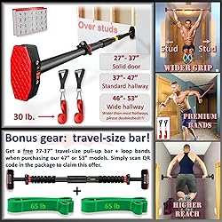 IRONSURGE Pull Up Bar for Hallway or Doorway