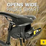 Topeak Aero Wedge Pack Saddle Bag Small Black Brand Topeak 0.66L 105g view 3