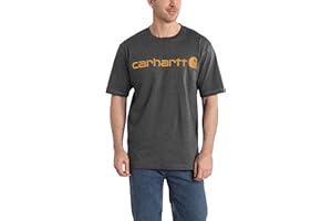 Carhartt Men's Big Signature Logo Short Sleeve T-Shirt