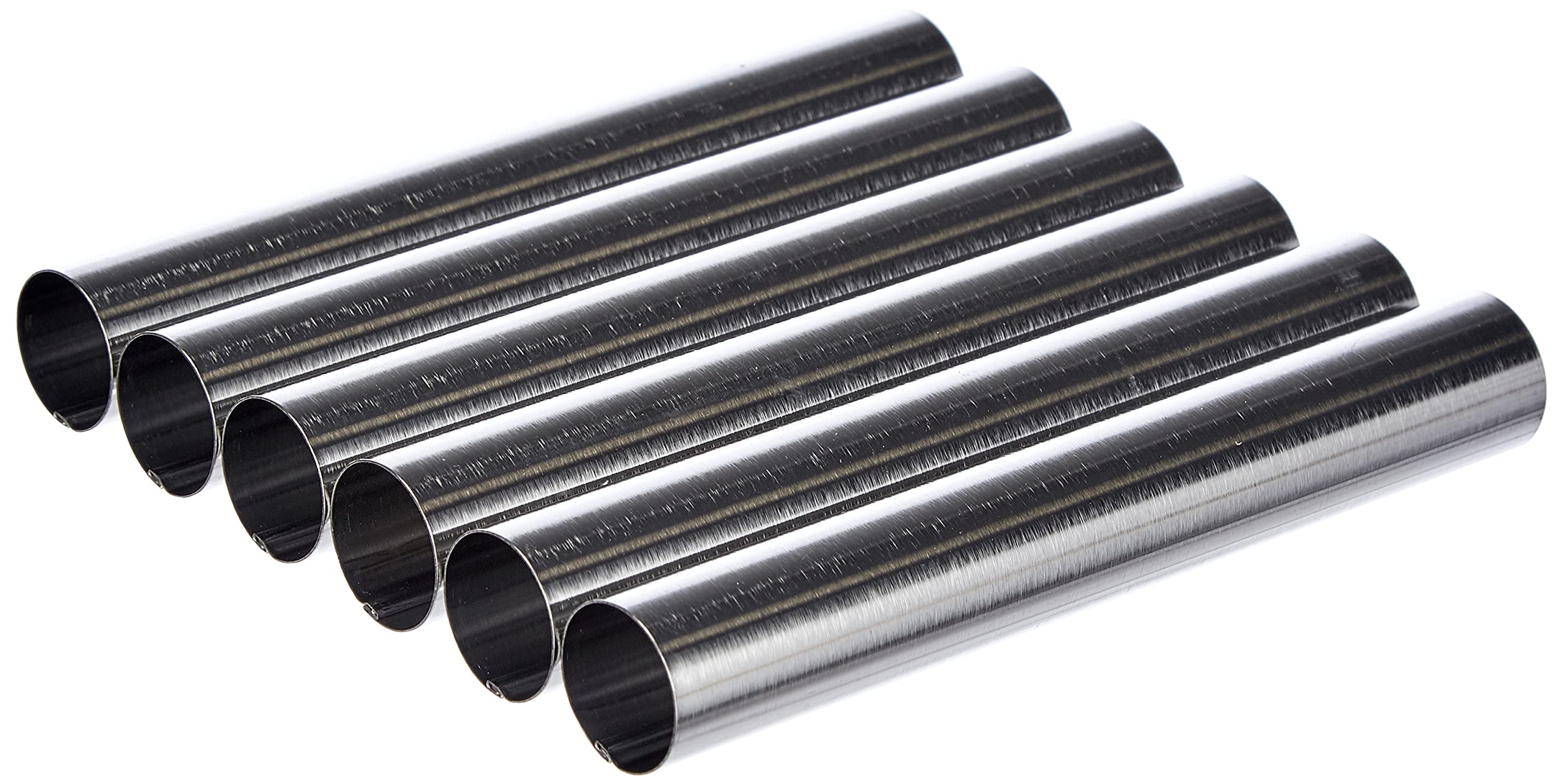 Ibili Cream Roll Mould (6/Blister), 30 x 2 x 14 cm, Metallic