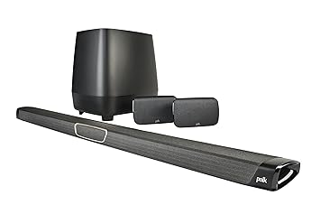 Polk Audio AM8415-A MagniFi MAX SR 5.1 Home Theater Sound Bar System (Black)