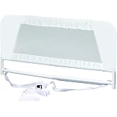 KidCo BR103 Convertible Crib Rail - Quick Assembly Toddler Bedrail (White)