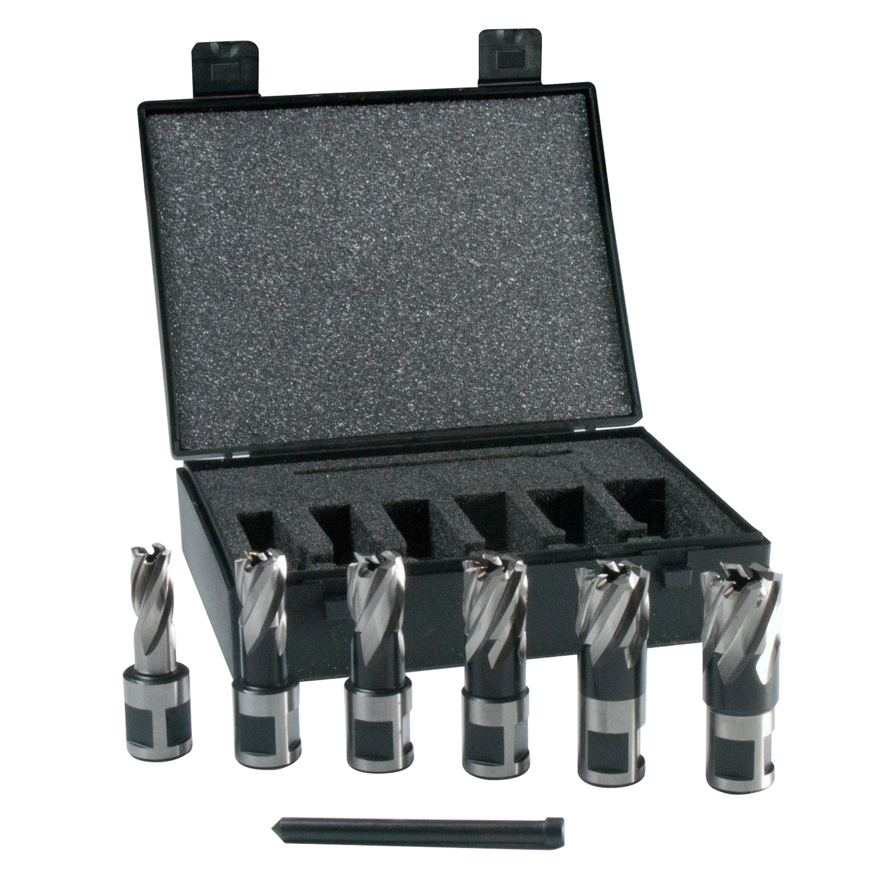 Evolution Long Series Magnetic Drilling Cutter Kit, 50 mm (Pack of 6) HTCCUTKIT6L