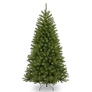 National Tree 7.5-Foot North Valley Spruce Tree, Hinged (NRV7-500-75)