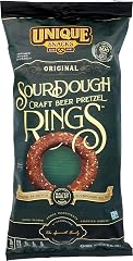 Unique Pretzel, Sourdough Craft Beer Pretzel Rings, 11 Ounce