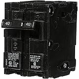 SIEMENS Q240 40-Amp Double Pole Type QP Circuit Breaker black