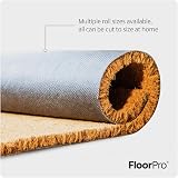 FloorPro Coir Entrance Matting 0.5m x 1m Tough Bristles Cut to Size view 3