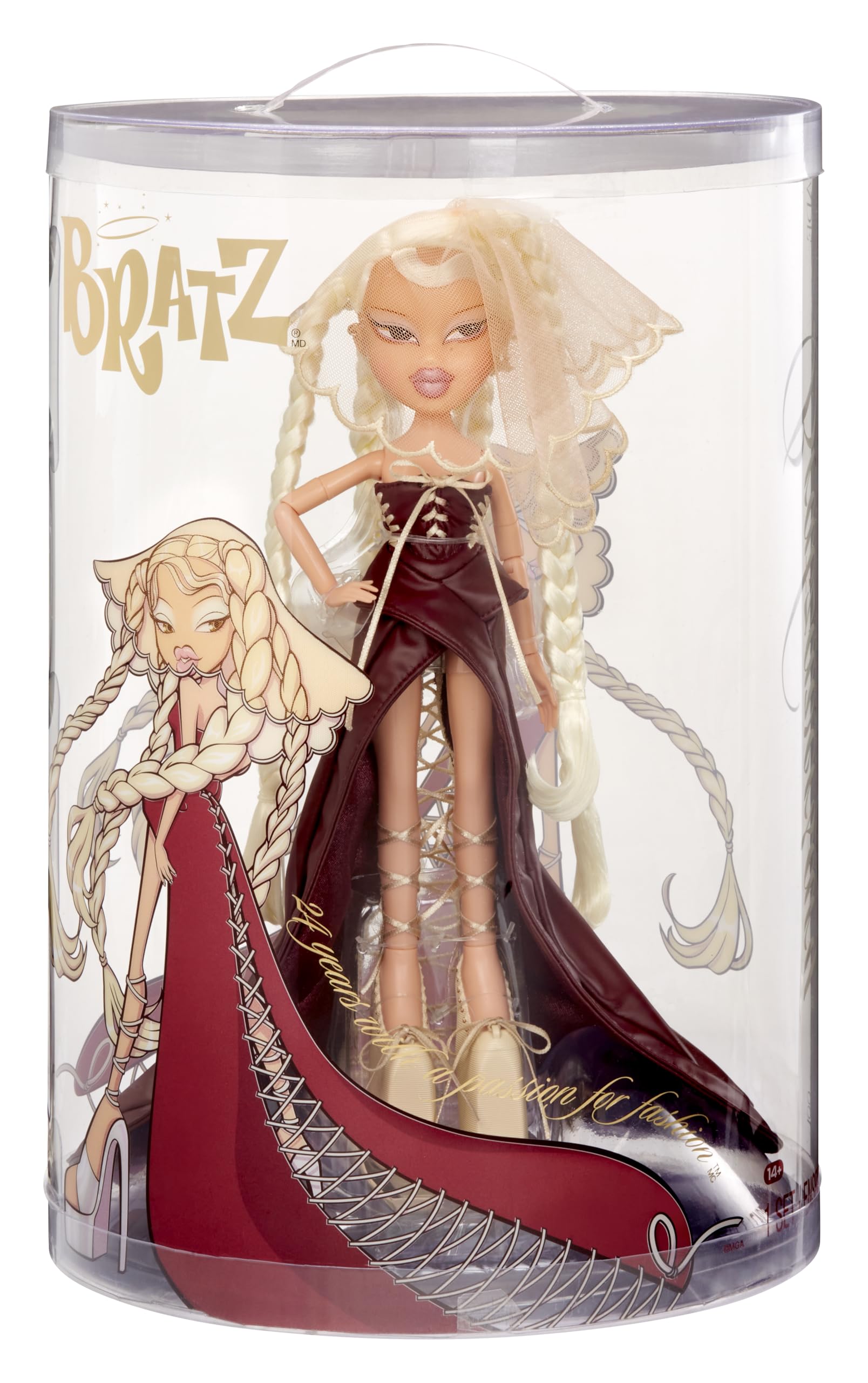 Bratz 2025 Muñeca coleccionista de jade Bratzaversary de edición limitada