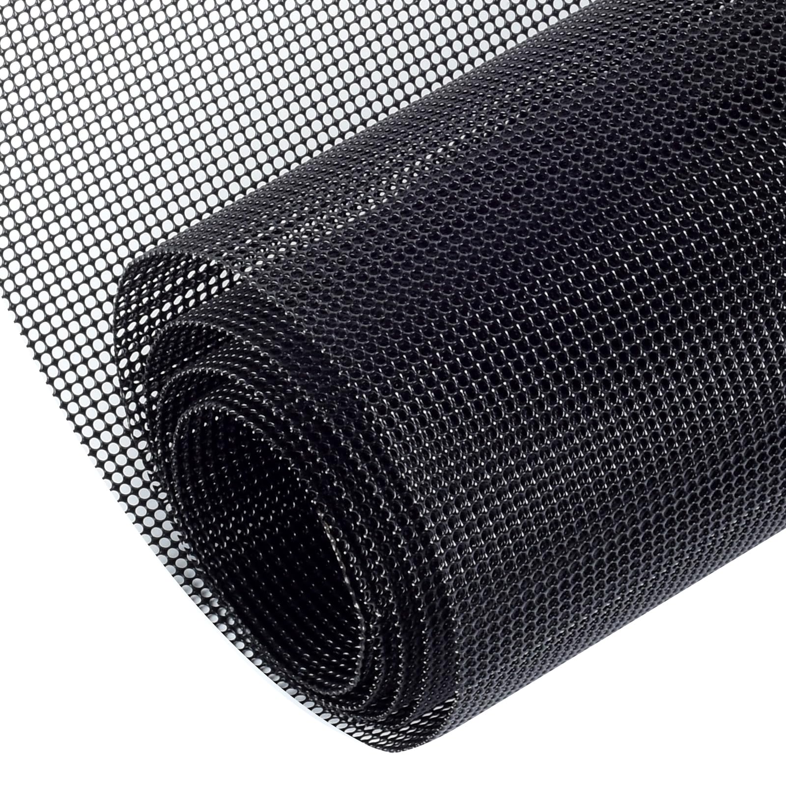 Photo 1 of AggFencer PVC Coated Stainless Steel Mesh Screen, 304 Stainless Steel Mesh Screen 43.3in x 13inch(110cm x 33cm) Steel Woven Wire Mesh for Vent, Cage, Cabinets Mesh, Garden Screen Hole Size 1mm