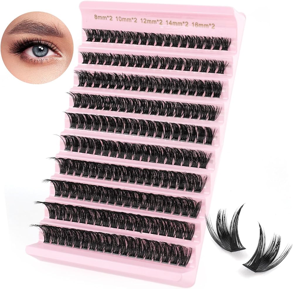 Sixstarhair Sixstarhair Individual Lashes 80D DIY Volume Cluster 8-16mm