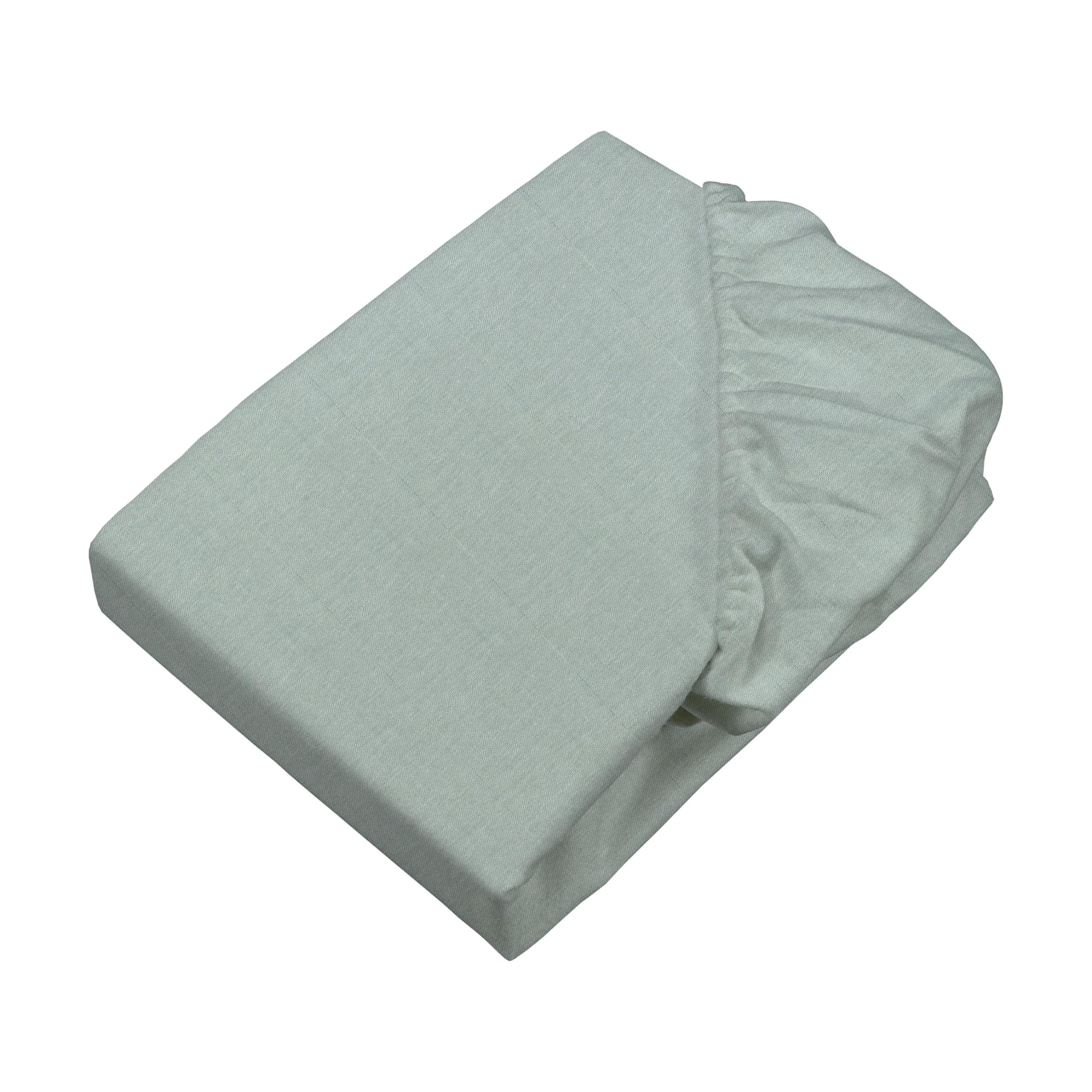 Flannelette Melange Fitted Sheet