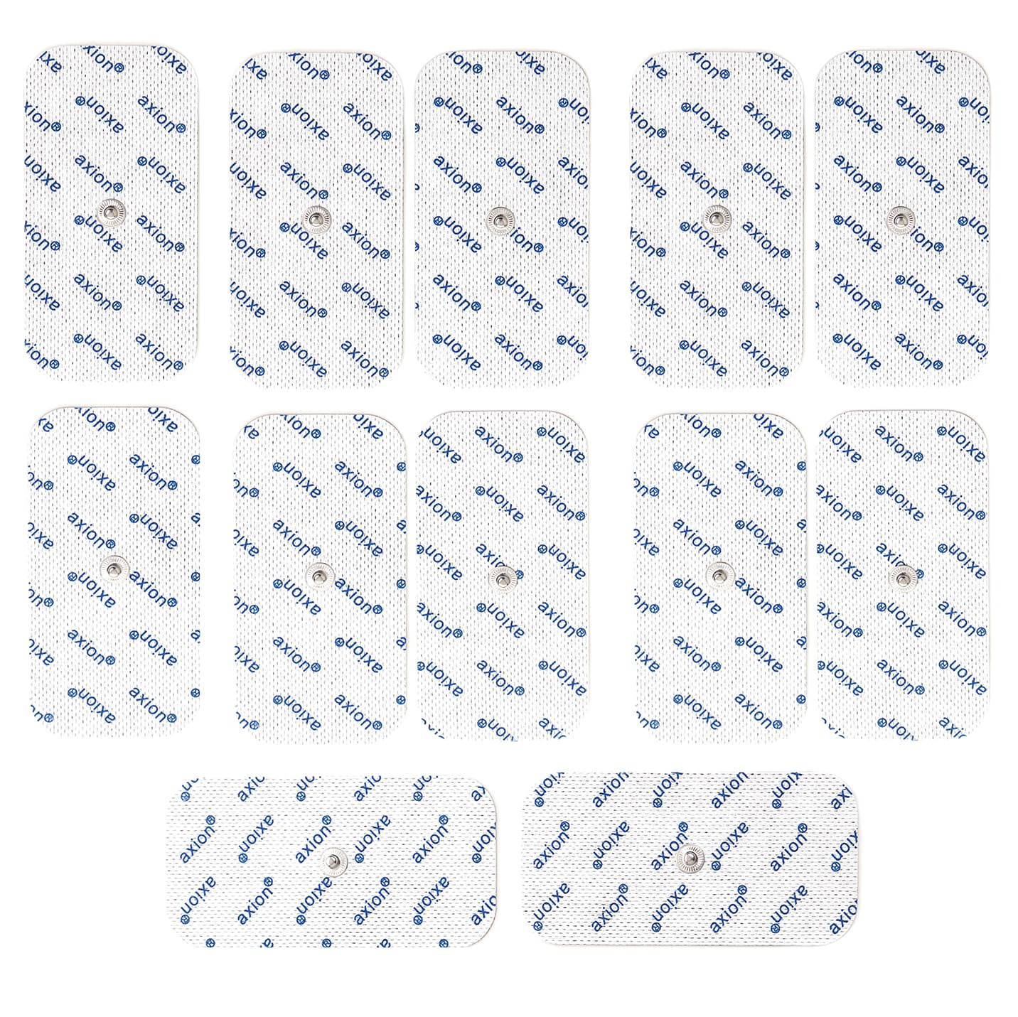 12 Electrode-Pads - Compatible to EMS- & TENS-Devices with 3.5mm Plug Connection
