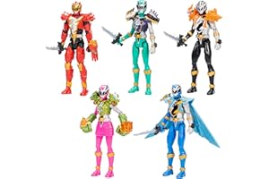 Power Rangers Dino Fury Team Up Pack, 6-Inch Action Figures, Toys for 4 Year Old Boys and Girls, Action Figure Set, Superhero Toys (Amazon Exclusive)