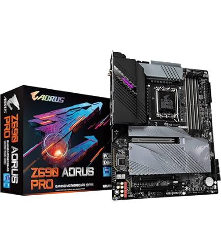 Amazon.com: GIGABYTE Z690 AORUS PRO (LGA 1700/ Intel Z690/ ATX