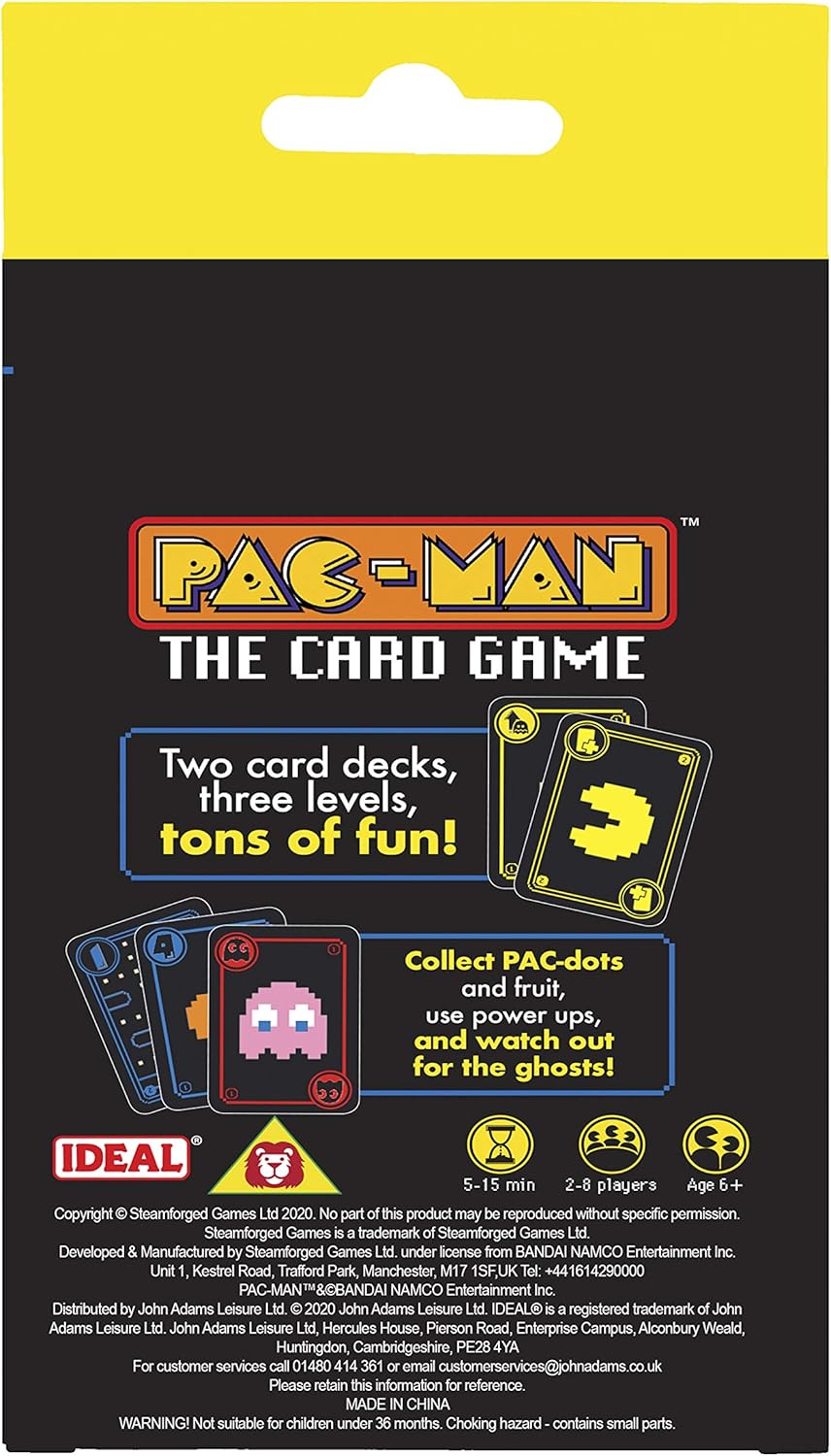 Ideal PAC-MAN The Card Game, 10968, Red, 2 cm x 9.1 cm x 16 cm - Image 4