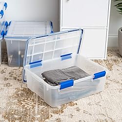 IRIS USA 26.5 & 44 Quart Combo WEATHERPRO Plastic
