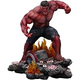 Iron Studios Collectible Statue Red Hulk Captain America: Brave New World Art Scale 1/10 Polystone Resin 9.3 Inches 23.5cm