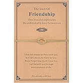 morniface Love Knot Bracelets for Women,Matching Couples & Friendship Bracelets，Teen Gifts Trendy Stuff ，Dainty Gold BFF Gifts for Birthday, Mothers Day, Christmas