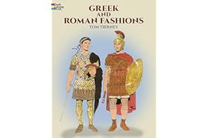 Greek and Roman Fashions Coloring Book