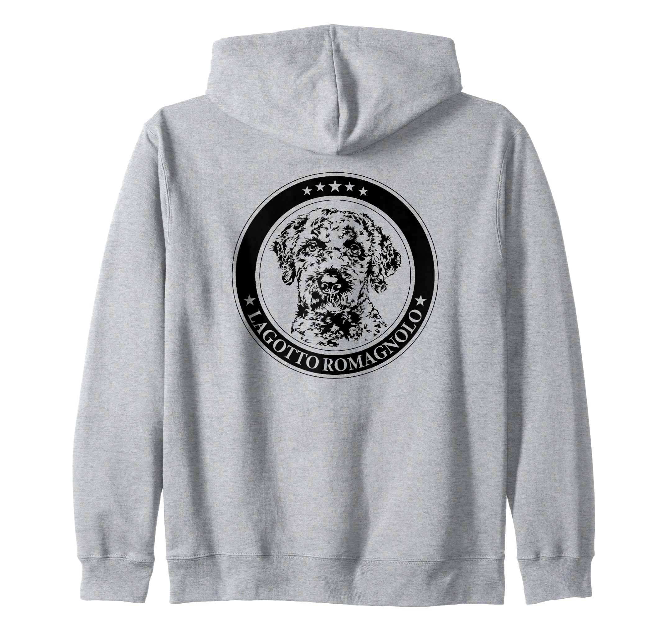 Funny Proud Lagotto Romagnolo dog portrait dog Zip Hoodie